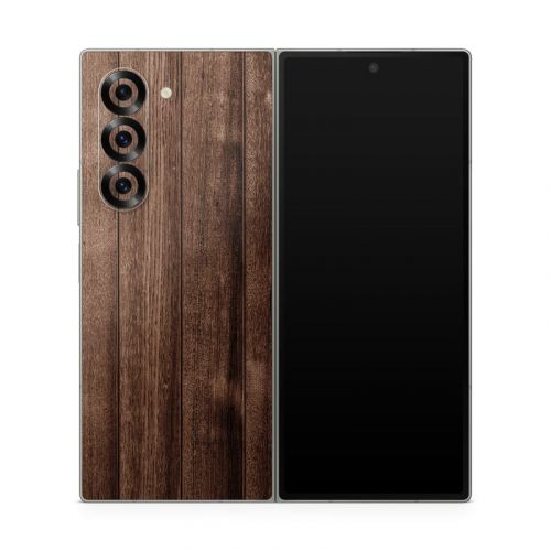 Stained Wood Samsung Galaxy Z Fold6 Skin