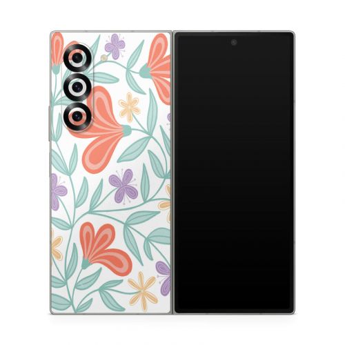 Summer Blooms Samsung Galaxy Z Fold6 Skin