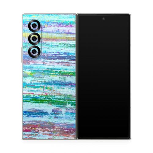 Textured Stripes Samsung Galaxy Z Fold6 Skin