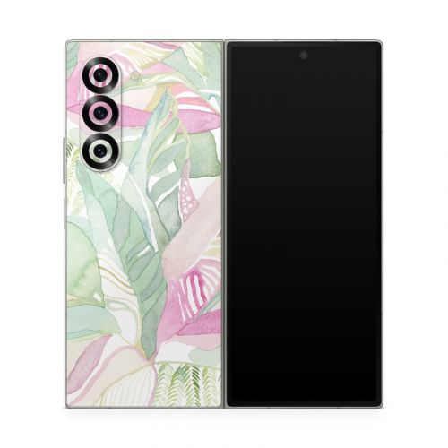 Tropical Leaves Samsung Galaxy Z Fold6 Skin