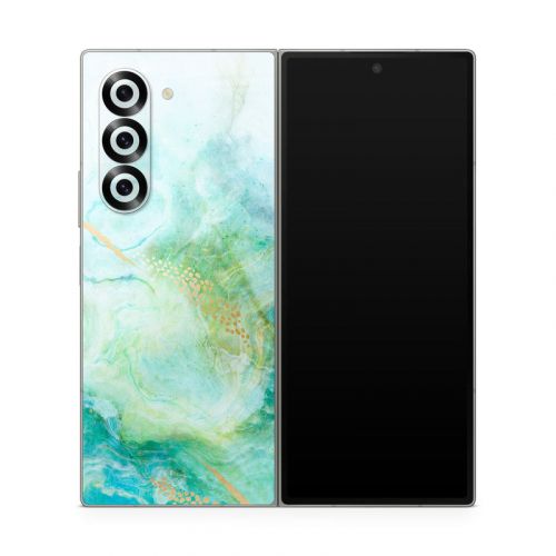 Winter Marble Samsung Galaxy Z Fold6 Skin