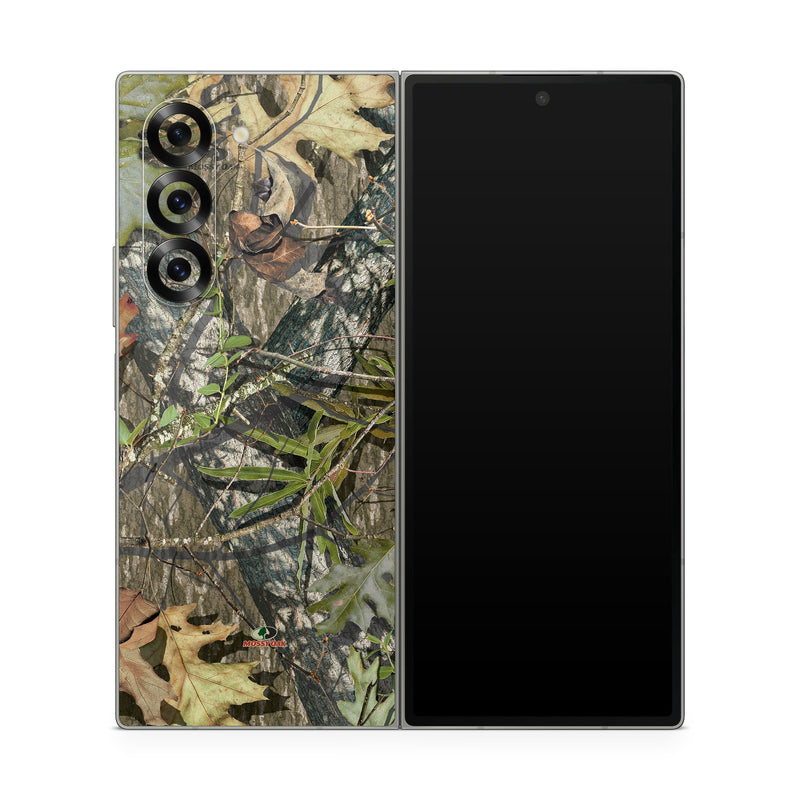 Samsung Galaxy Z Fold6 Skin design of Camouflage, Military camouflage, Tree, Plant, Leaf, Design, Adaptation, Branch, Pattern, Trunk, with black, green, gray, red colors