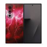 Apocalypse Red Samsung Galaxy Z Fold7 Skin