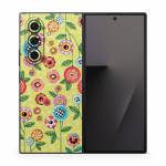 Button Flowers Samsung Galaxy Z Fold7 Skin