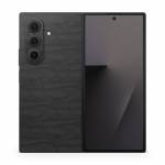 Black Woodgrain Samsung Galaxy Z Fold7 Skin