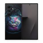 Blue Cheshire Cat Samsung Galaxy Z Fold7 Skin