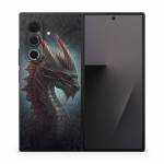 Black Dragon Samsung Galaxy Z Fold7 Skin