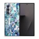 Blue Ink Floral Samsung Galaxy Z Fold7 Skin
