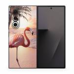 Flamingo Palm Samsung Galaxy Z Fold7 Skin