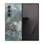 Gilded Glacier Marble Samsung Galaxy Z Fold7 Skin