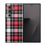 Red Plaid Samsung Galaxy Z Fold7 Skin