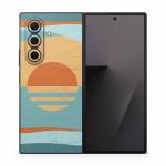 Retro Sunset Samsung Galaxy Z Fold7 Skin