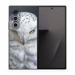 Snowy Owl Samsung Galaxy Z Fold7 Skin