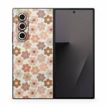 Terracotta Daisies Samsung Galaxy Z Fold7 Skin