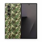 Woodland Camo Samsung Galaxy Z Fold7 Skin