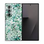 Watercolor Eucalyptus Leaves Samsung Galaxy Z Fold7 Skin