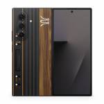 Wooden Gaming System Samsung Galaxy Z Fold7 Skin