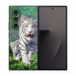 White Tigers Samsung Galaxy Z Fold7 Skin