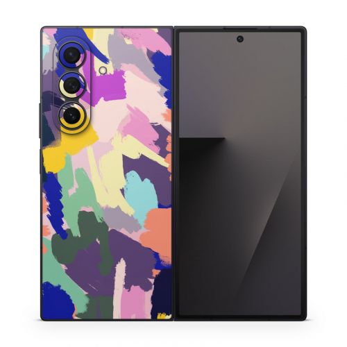 Abstract Scratches Samsung Galaxy Z Fold7 Skin