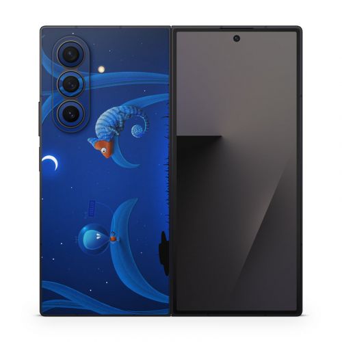 Alien and Chameleon Samsung Galaxy Z Fold7 Skin