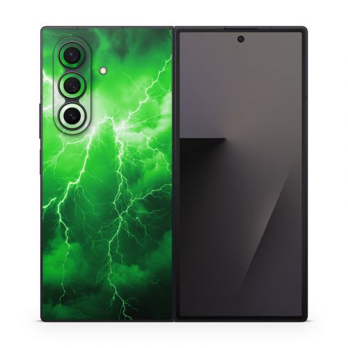 Apocalypse Green Samsung Galaxy Z Fold7 Skin