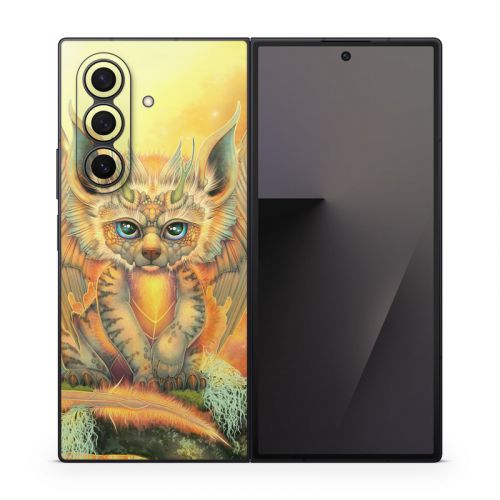 Autumn fuzzy Samsung Galaxy Z Fold7 Skin