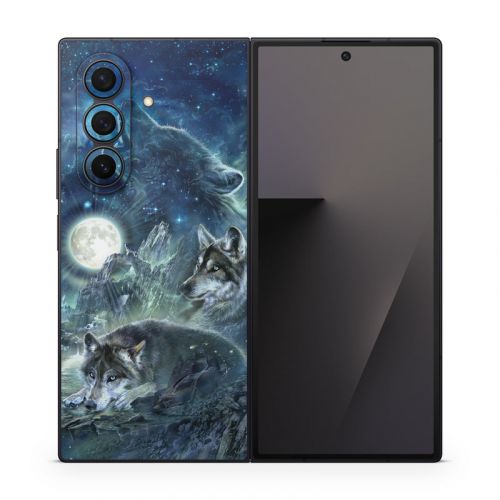 Bark At The Moon Samsung Galaxy Z Fold7 Skin