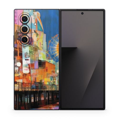 Boardwalk Memories Samsung Galaxy Z Fold7 Skin