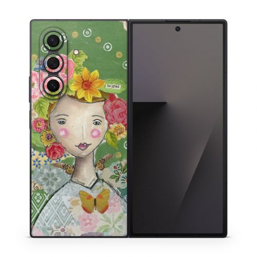 Be Glad Samsung Galaxy Z Fold7 Skin