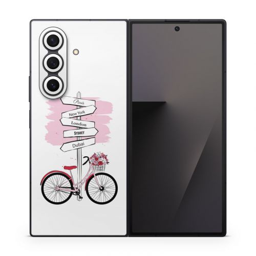 Bike Ride Samsung Galaxy Z Fold7 Skin