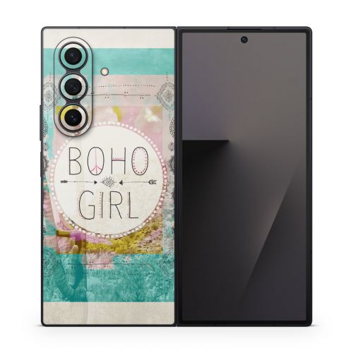 Boho Girl Samsung Galaxy Z Fold7 Skin
