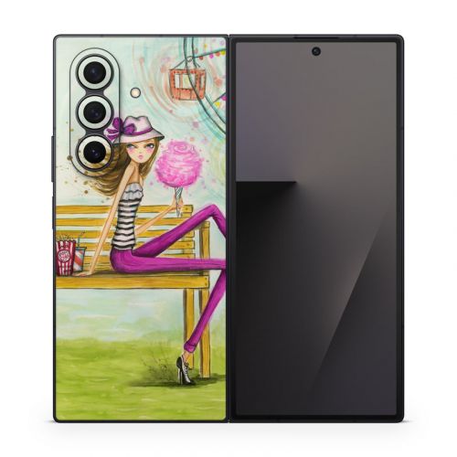 Carnival Cotton Candy Samsung Galaxy Z Fold7 Skin