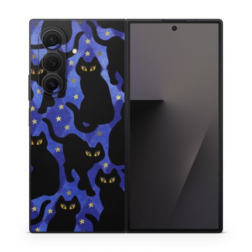 Cat Silhouettes Samsung Galaxy Z Fold7 Skin