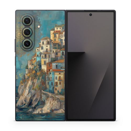 Coastal Town Samsung Galaxy Z Fold7 Skin