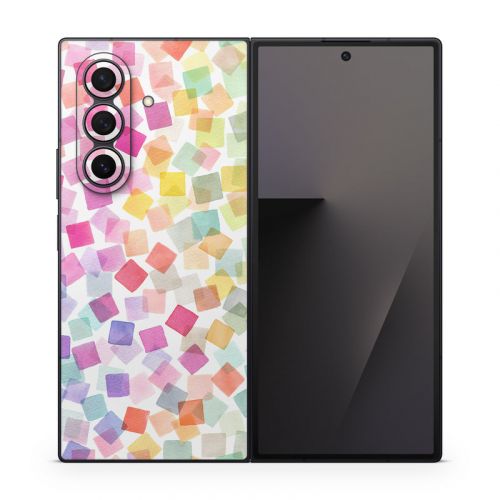 Confetti Squares Samsung Galaxy Z Fold7 Skin