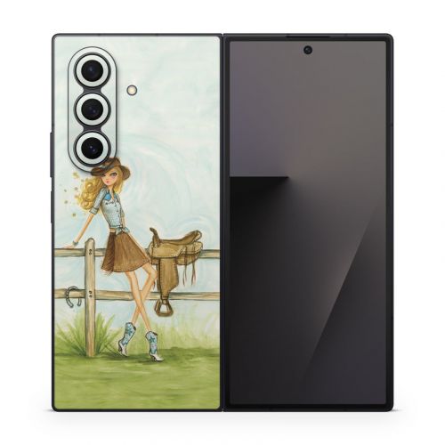Cowgirl Glam Samsung Galaxy Z Fold7 Skin
