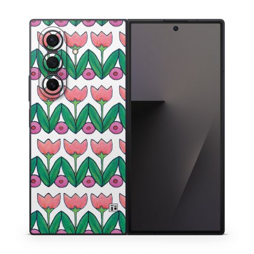 Deco Tulips Samsung Galaxy Z Fold7 Skin