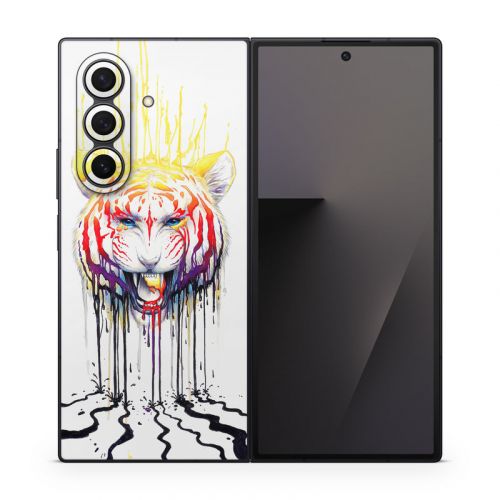 Fading Tiger Samsung Galaxy Z Fold7 Skin