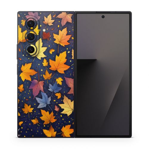 Falling Leaves Samsung Galaxy Z Fold7 Skin