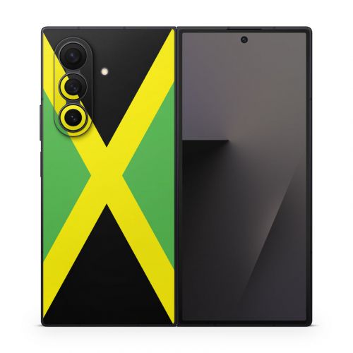 Jamaican Flag Samsung Galaxy Z Fold7 Skin