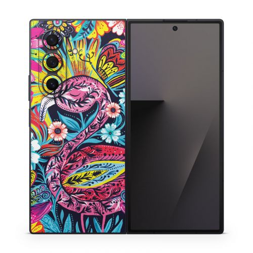Flashy Flamingo Samsung Galaxy Z Fold7 Skin