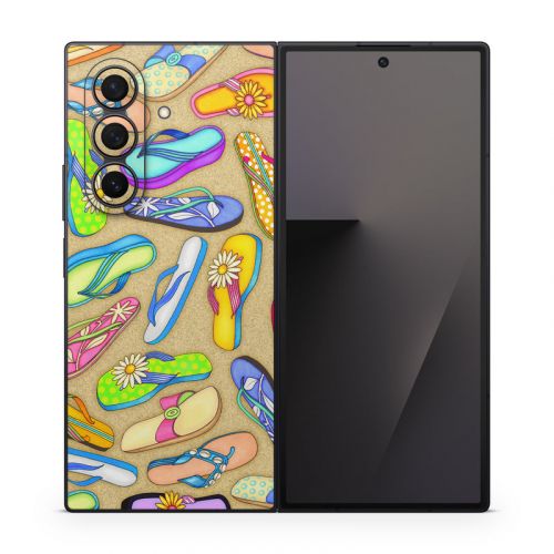 Flip Flops Samsung Galaxy Z Fold7 Skin