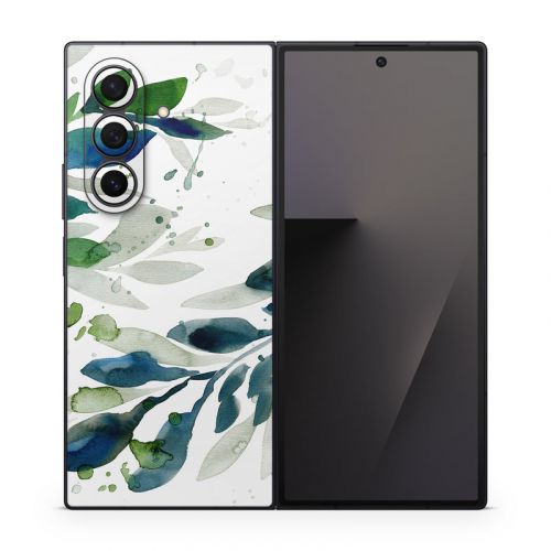Floating Leaves Samsung Galaxy Z Fold7 Skin