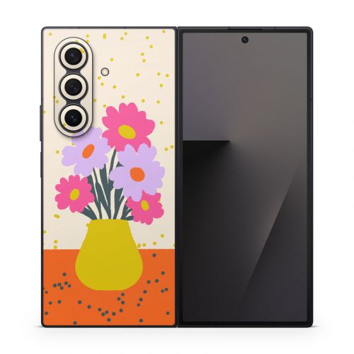 Flowers In A Vase Samsung Galaxy Z Fold7 Skin