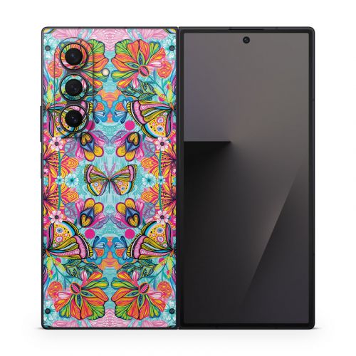 Free Butterfly Samsung Galaxy Z Fold7 Skin