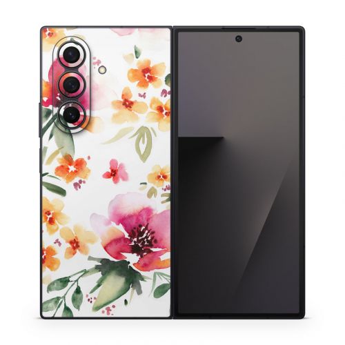 Fresh Flowers Samsung Galaxy Z Fold7 Skin