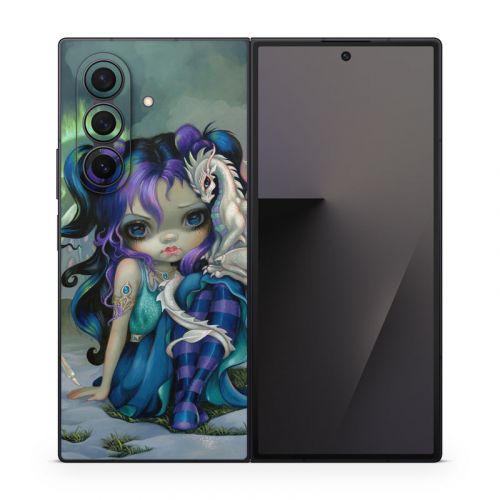 Frost Dragonling Samsung Galaxy Z Fold7 Skin