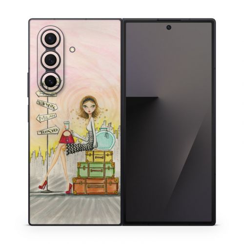 The Jet Setter Samsung Galaxy Z Fold7 Skin