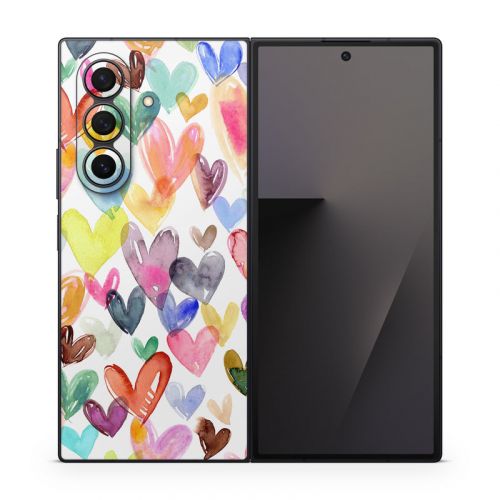 Juvi Hearts Samsung Galaxy Z Fold7 Skin