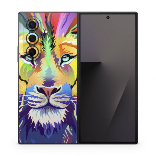 King of Technicolor Samsung Galaxy Z Fold7 Skin